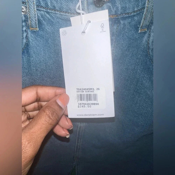 NWT Derek Lam 10 Crosby Denim Skirt size 26 - Picture 9 of 10